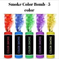 5 Colour Smoke Color Bomb - 5 Pcs | কালার স্মুক